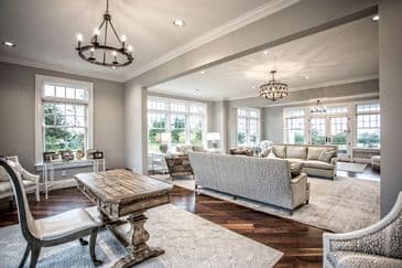 Interior design project by Linda P. Black