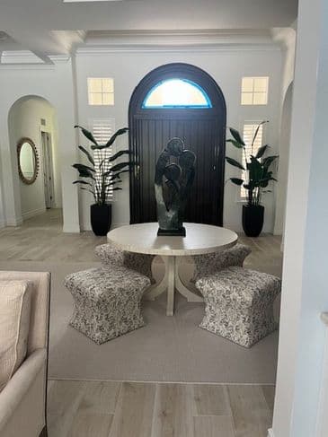 Interior design project by Linda P. Black